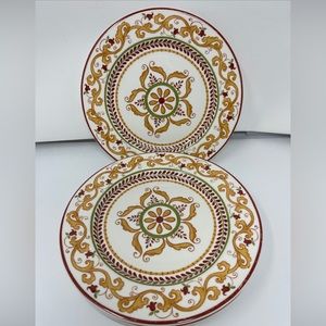“Lisbon” By World Market Salad Plate Set of 4 Discontinued 8 3/8” Width